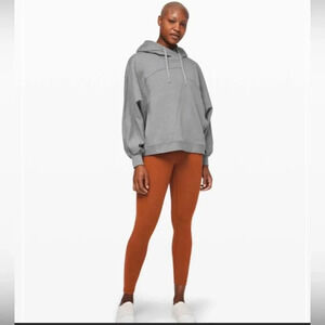 Lululemon Broken Beats Hoodie Heathered Glacier Grey size X/S